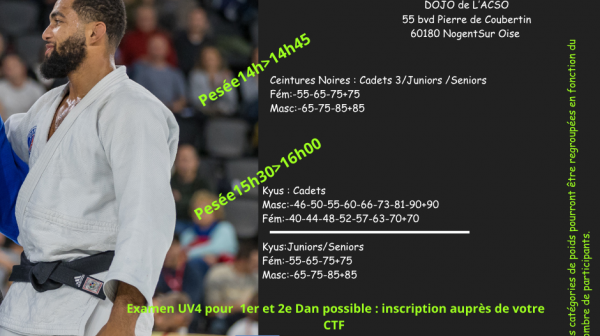 Coupe de l'Oise des Ceintures Noires et des Kyus